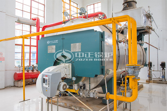 6噸WNS系列冷凝式燃?xì)庹羝仩t項目