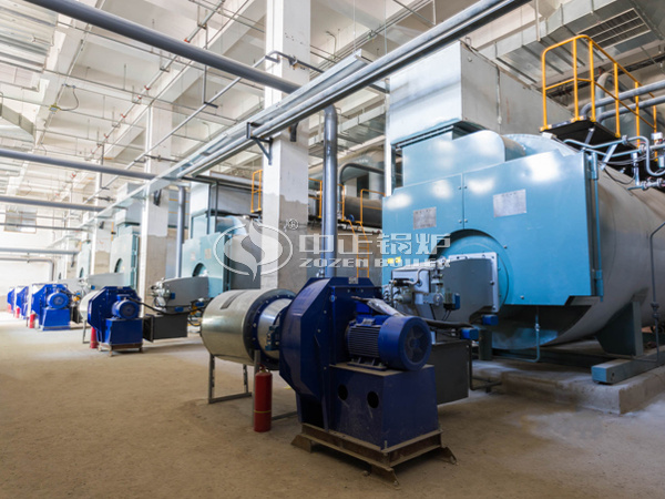 運(yùn)行在吉林大學(xué)第二醫(yī)院的中正多臺WNS系列鍋爐