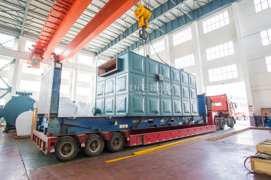 巴基斯坦紡織行業(yè)500萬大卡YLW系列鏈條爐排導(dǎo)熱油鍋爐項(xiàng)目