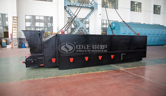 寧德新能源科技1200萬大卡YQW系列燃氣臥式導(dǎo)熱油鍋爐項目