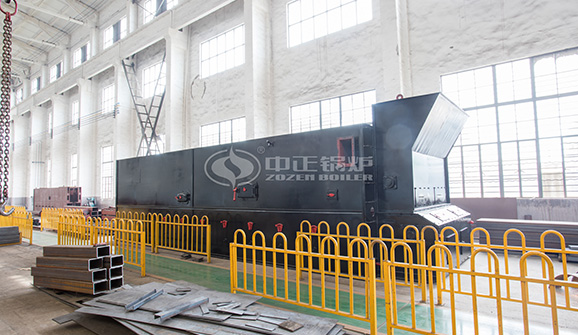 2噸高效穩(wěn)定WNS系列二回程燃?xì)庹羝仩t項目